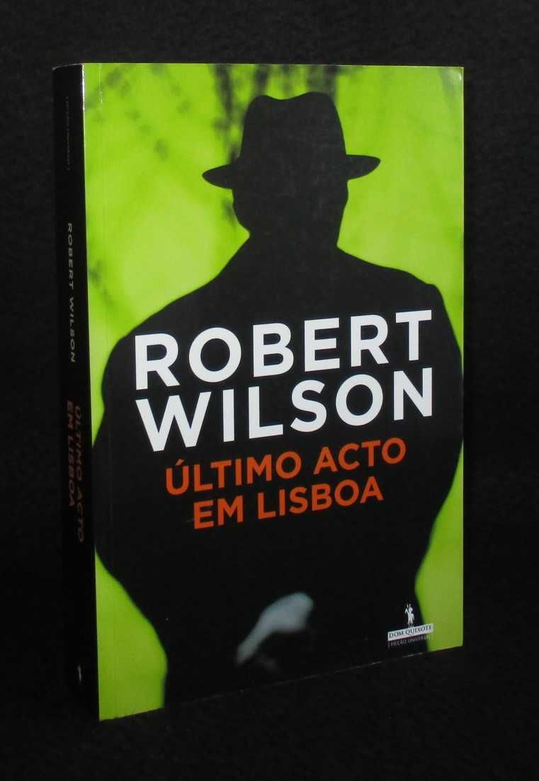 Livro Último acto em Lisboa Robert Wilson Publicações Dom Quixote