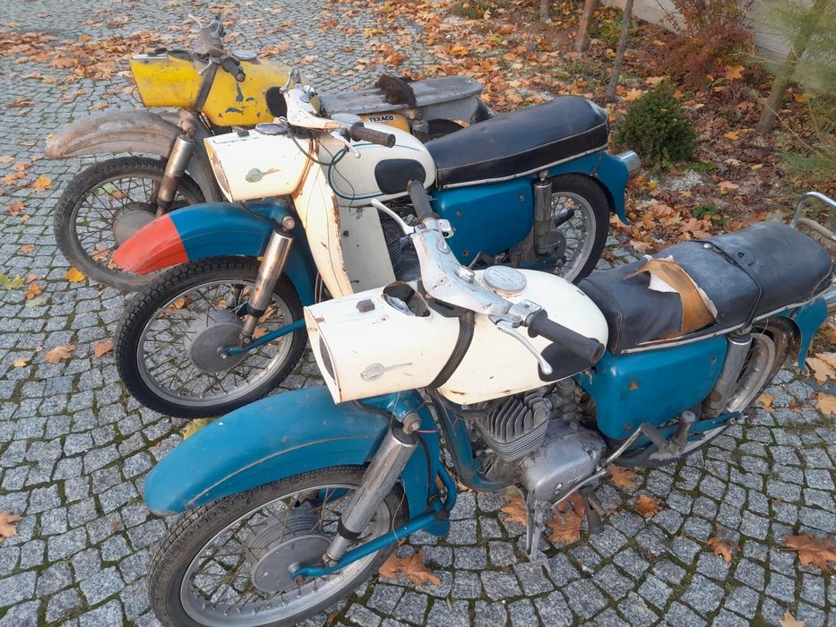 Mz es 125 trophy zabytek