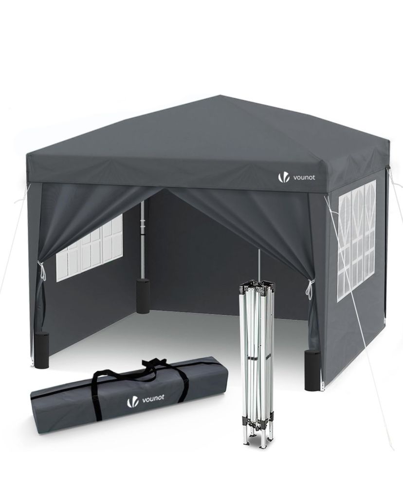 Tenda 3x3 com 4 paredes laterais