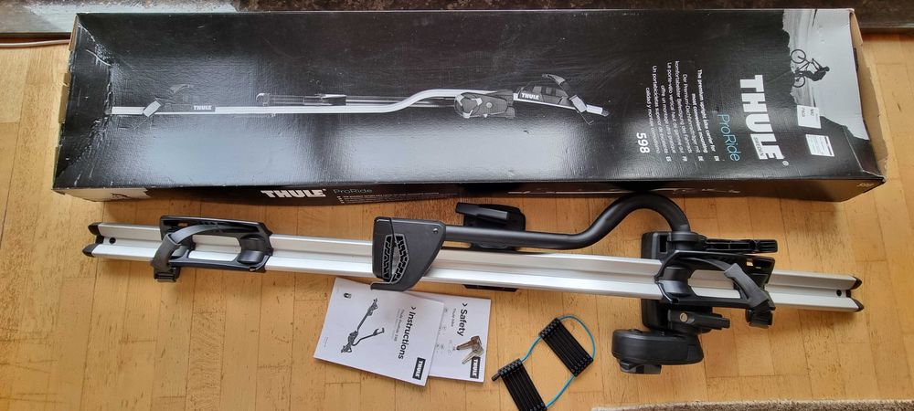 Thule ProRide 598 suporte de bicicleta tejadilho como novo