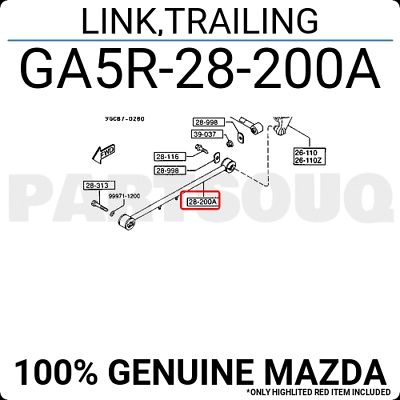 Сайлентблоки переднего и заднего рычага MAZDA 626 , XEDOS 6.  91-96