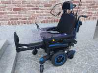 Nowy wózek inwalidzki elektryczny Quickie Q700M Ergo ster. podbrodkiem