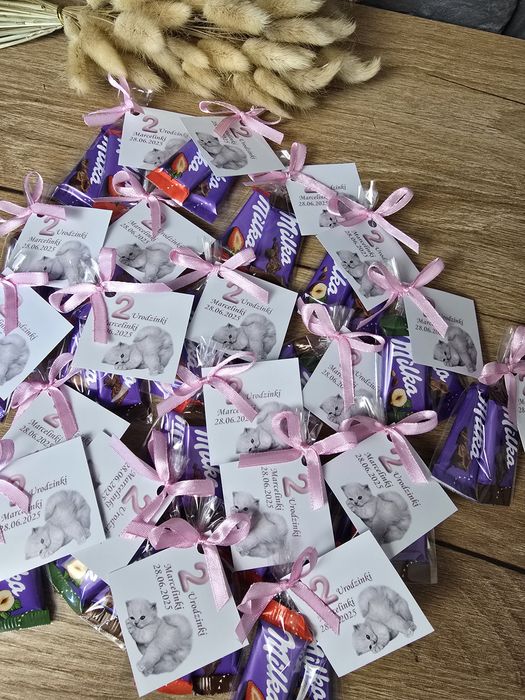 Podziękowanie czekoladki