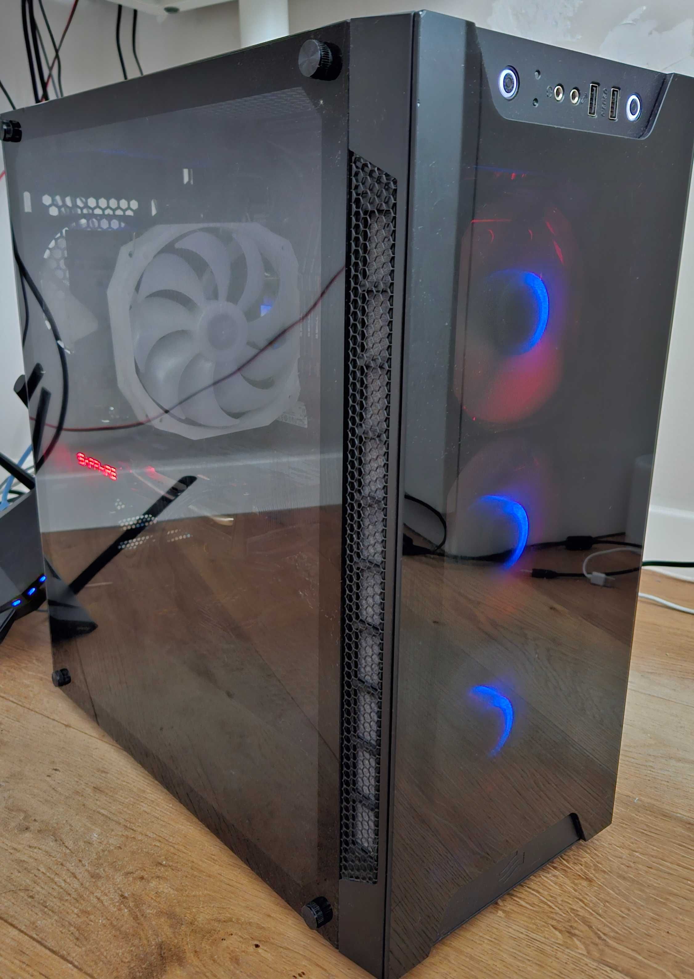 Komputer DO GIER - gamingowy  5600 XTPULSE 6GB. 32 GB RAM, 1 TB SSD