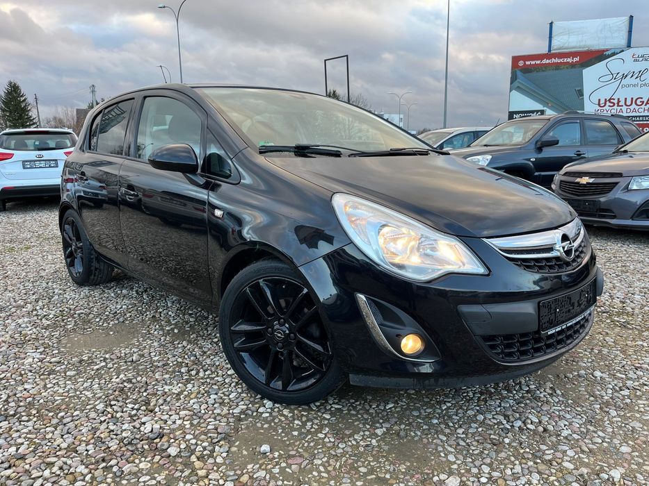 Opel Corsa 1.4 100KM Sport alu17 panorama navi bagażnik na rowery serwisowana