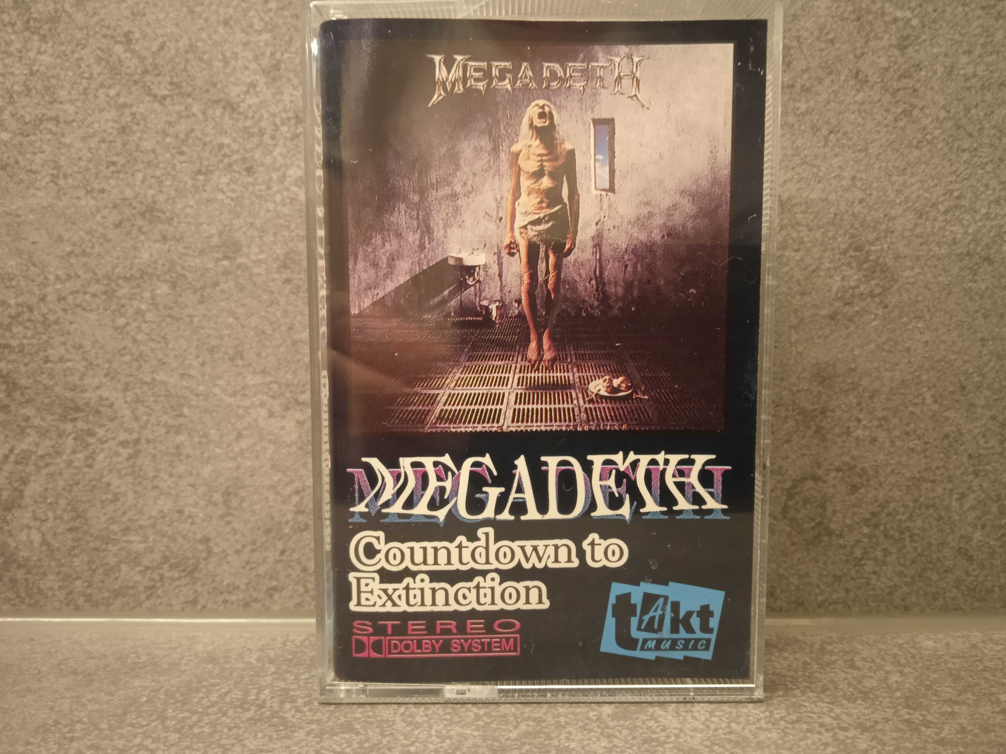 Megadeth - Countdown to Extinction / kaseta