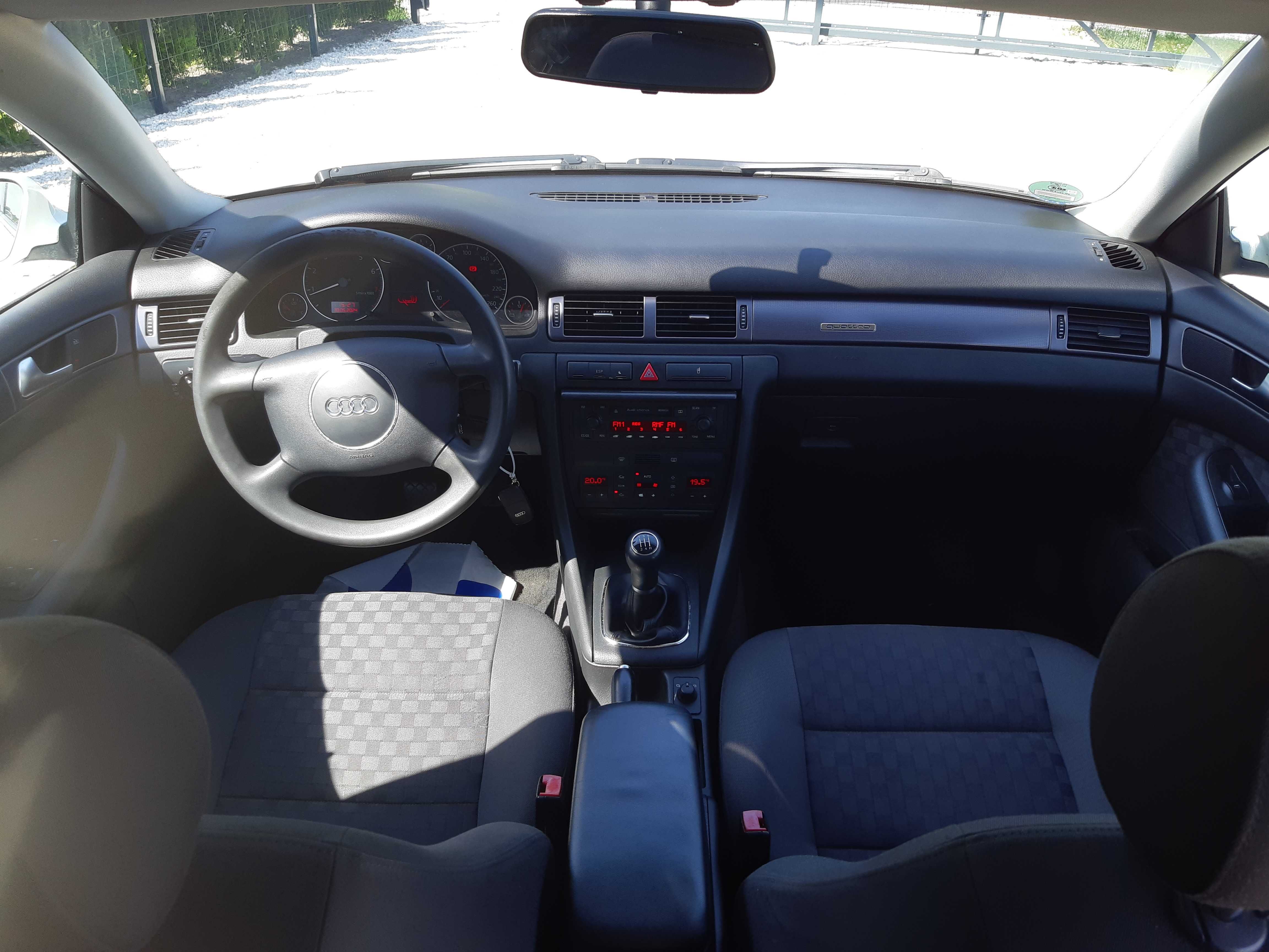 Audi A6 C5 Lift 2,4 V6 Manual Biała  Sedan Opłacona Zamiana Klima Alu