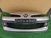 Zderzak przód przedni 185 Renault Clio 3 III 06,07,08,09 TED69 SREBRNY