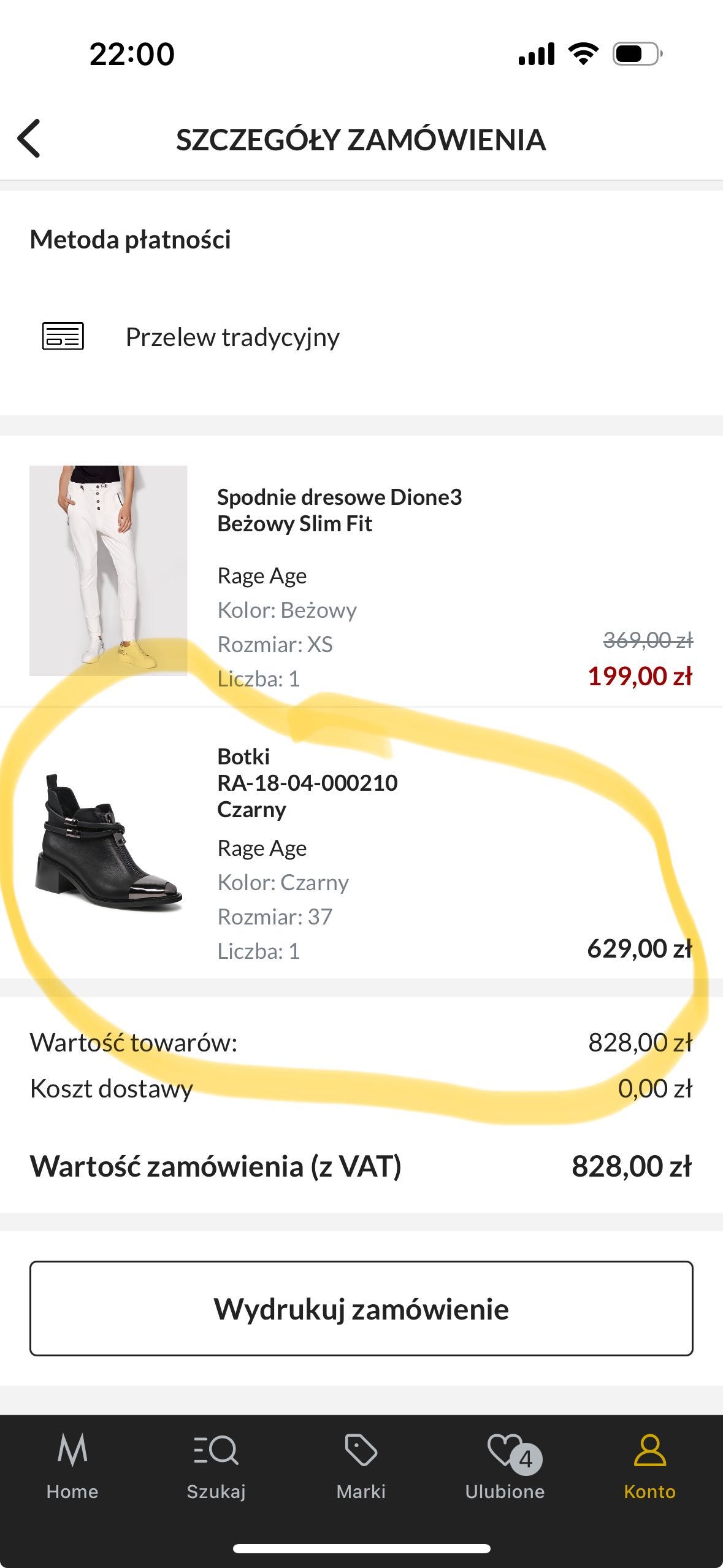 Rage Age botki skórzane