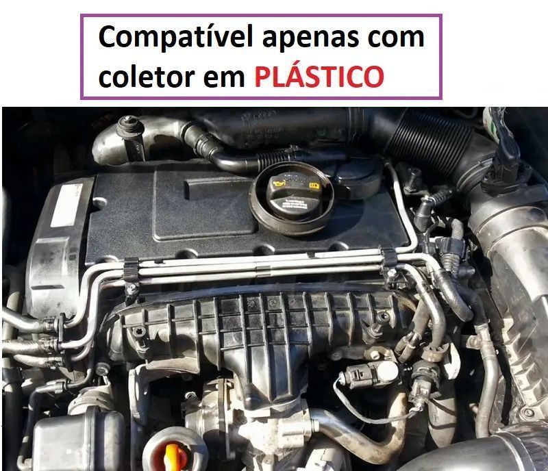 Reparação Erro P2015 Admissão VAG 2.0 TDI CR Coletor Plástico (INOX)