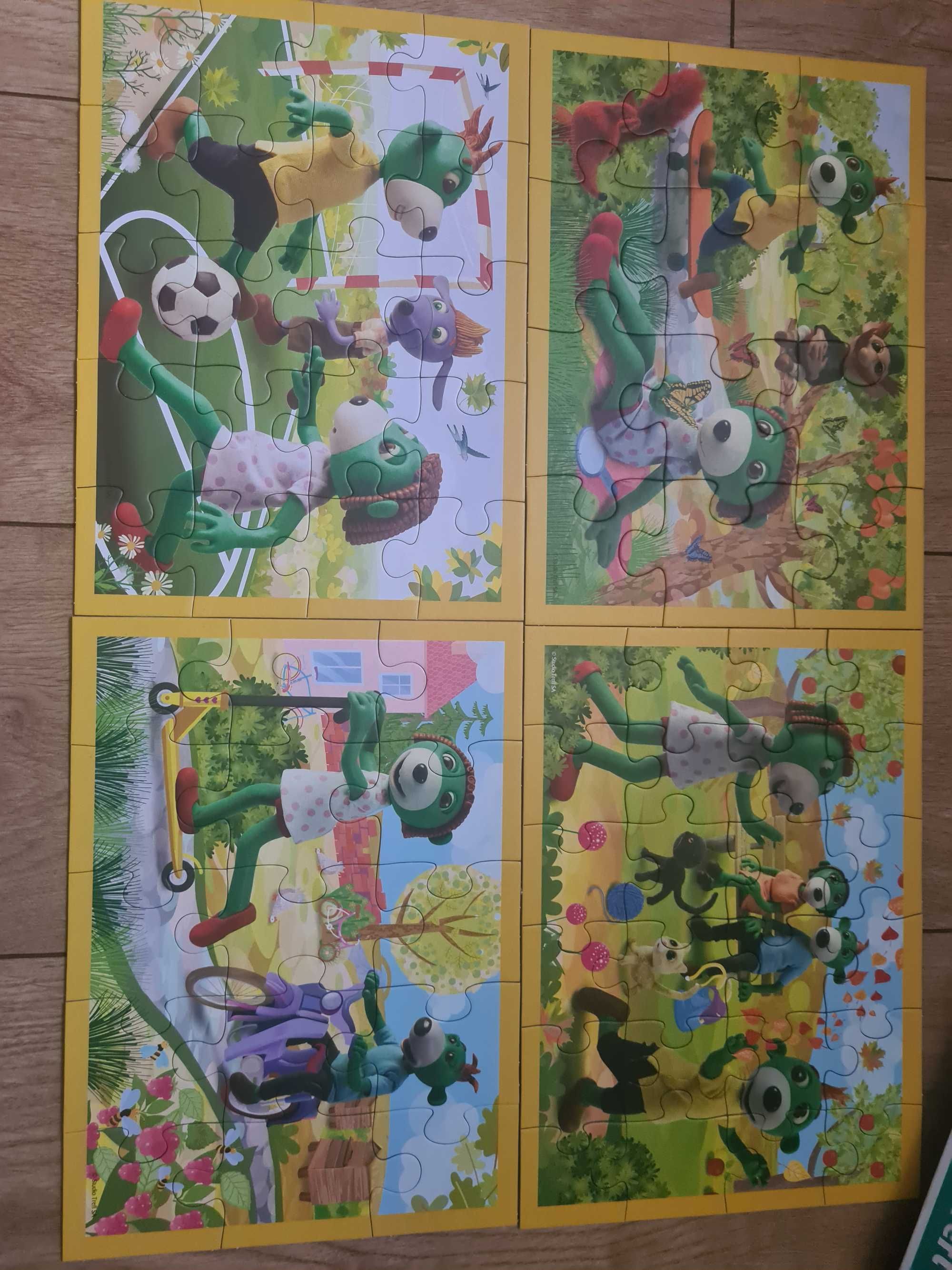 Puzzle 4 w 1 dla dzieci