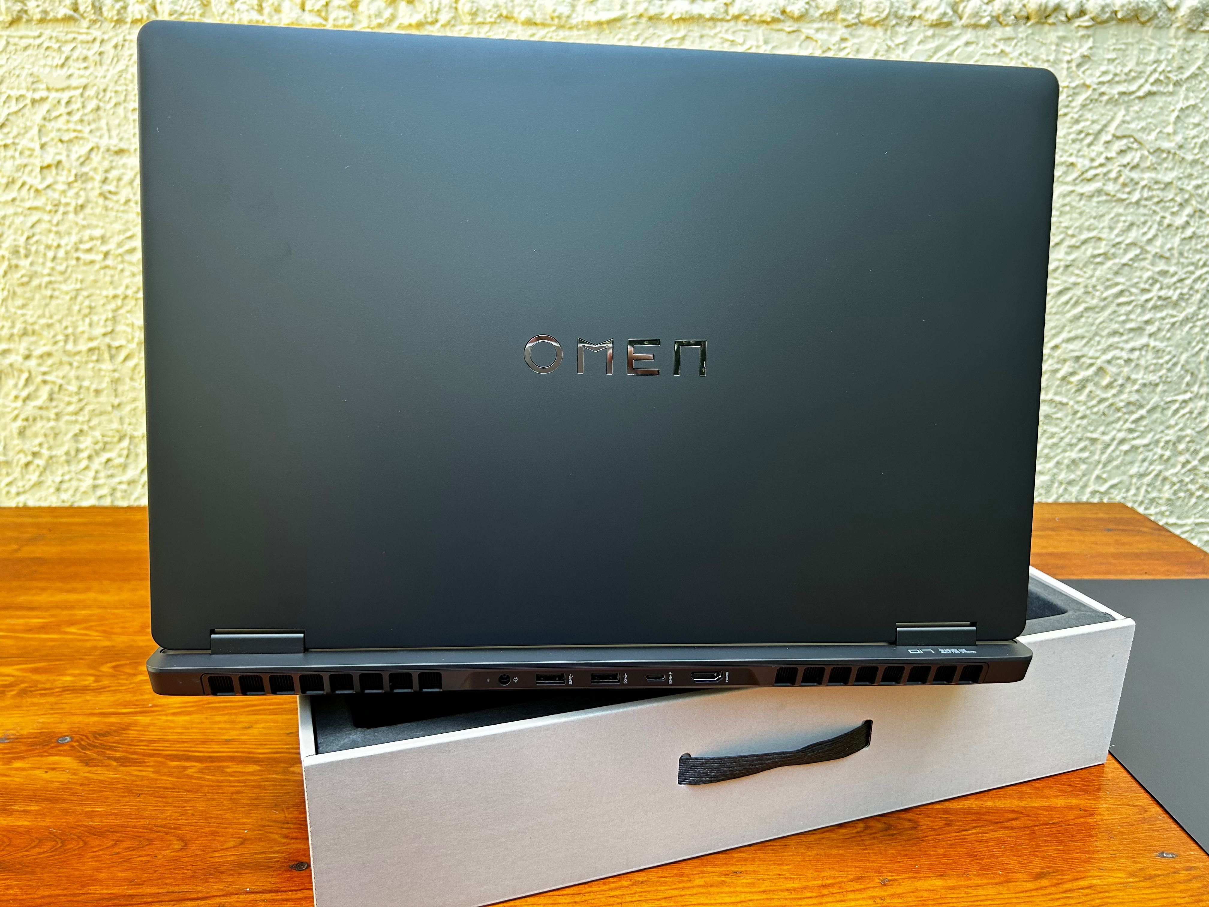 Новий ігровий монстр ноутбук HP OMEN/RYZEN 7/16/512/17.3 FHD/ RTX4070