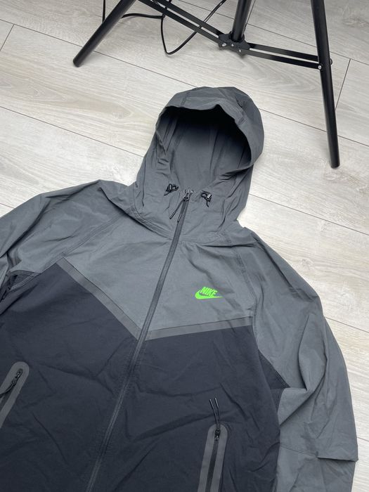 Ветровка Nike tech woven black/grey