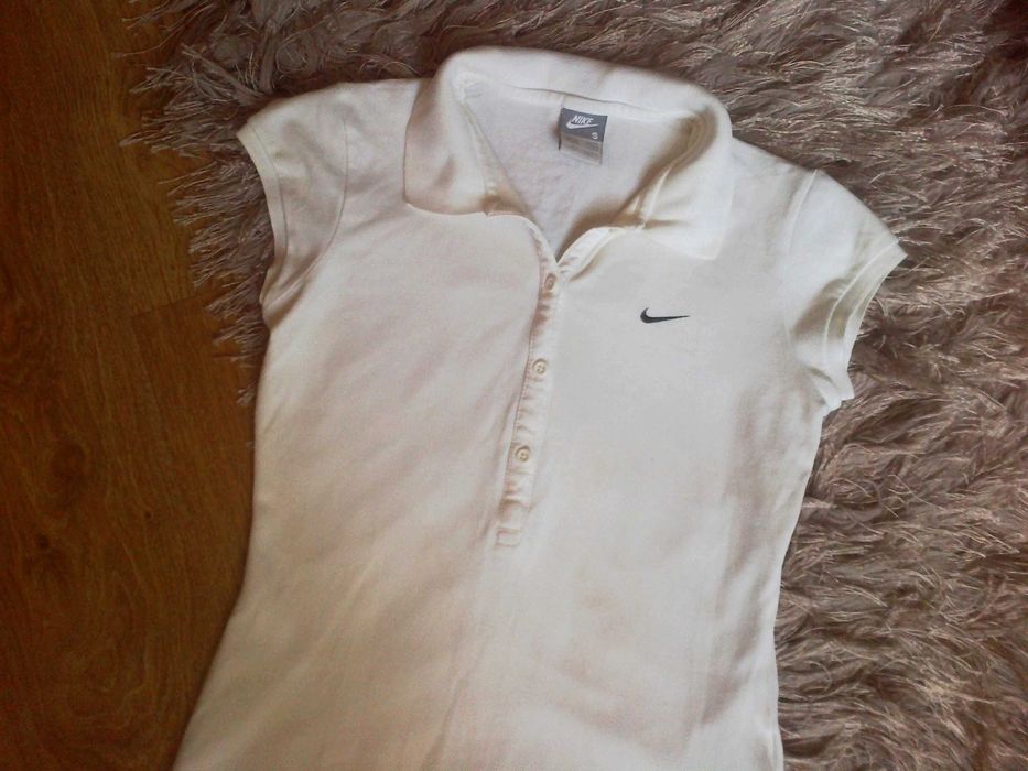 Bluzka biała czarna Nike 36 ideał