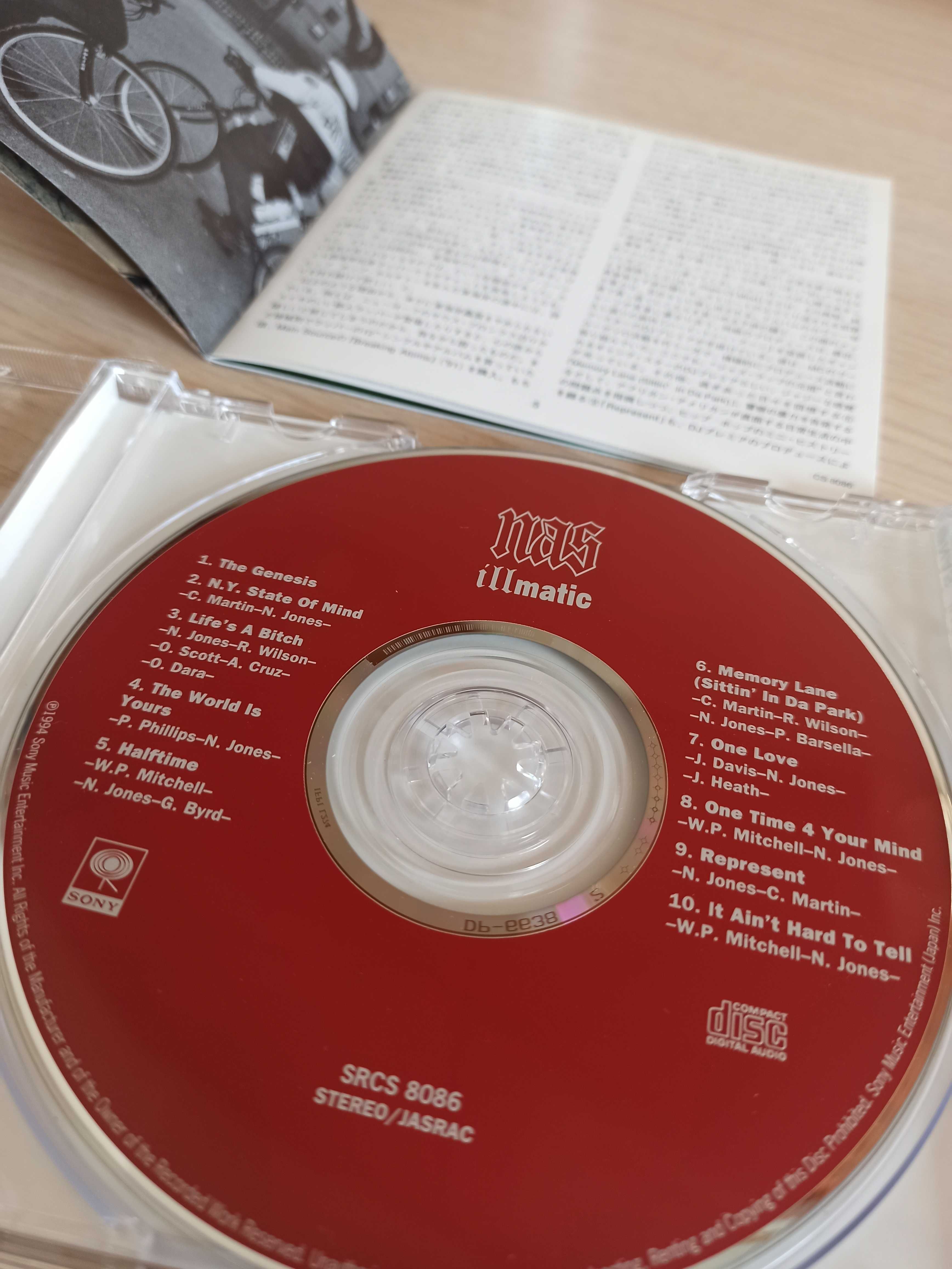 Nas Illmatic CD Japan japońskie wydanie z OBI w stanie perfekcyjnym