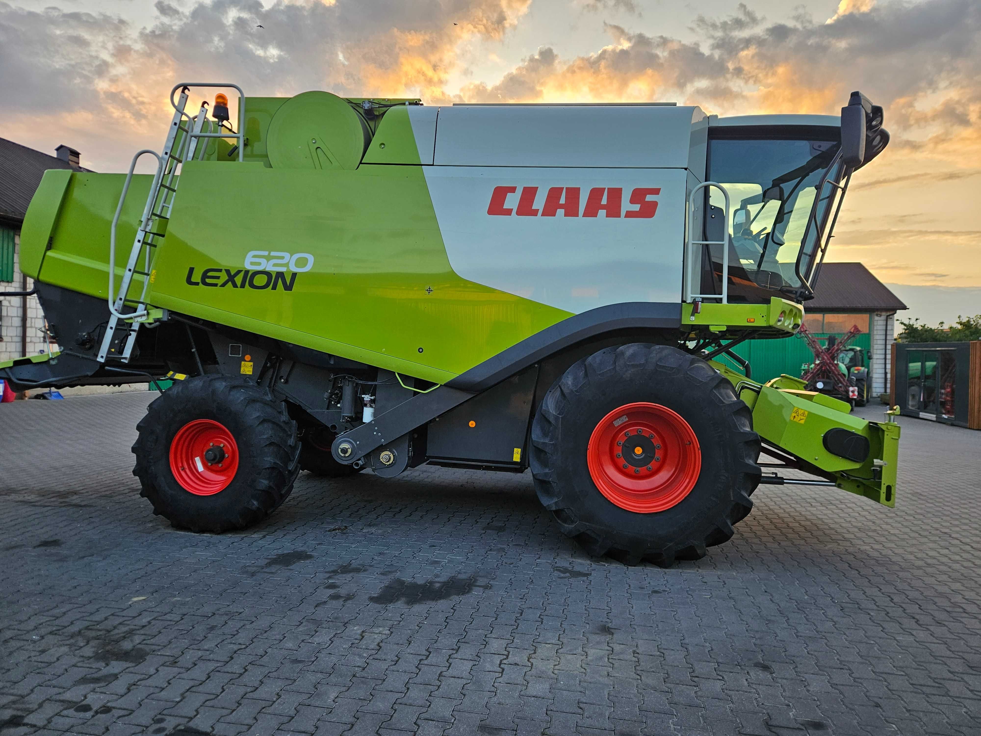 Kombajn zbozowy claas lexion 620 630