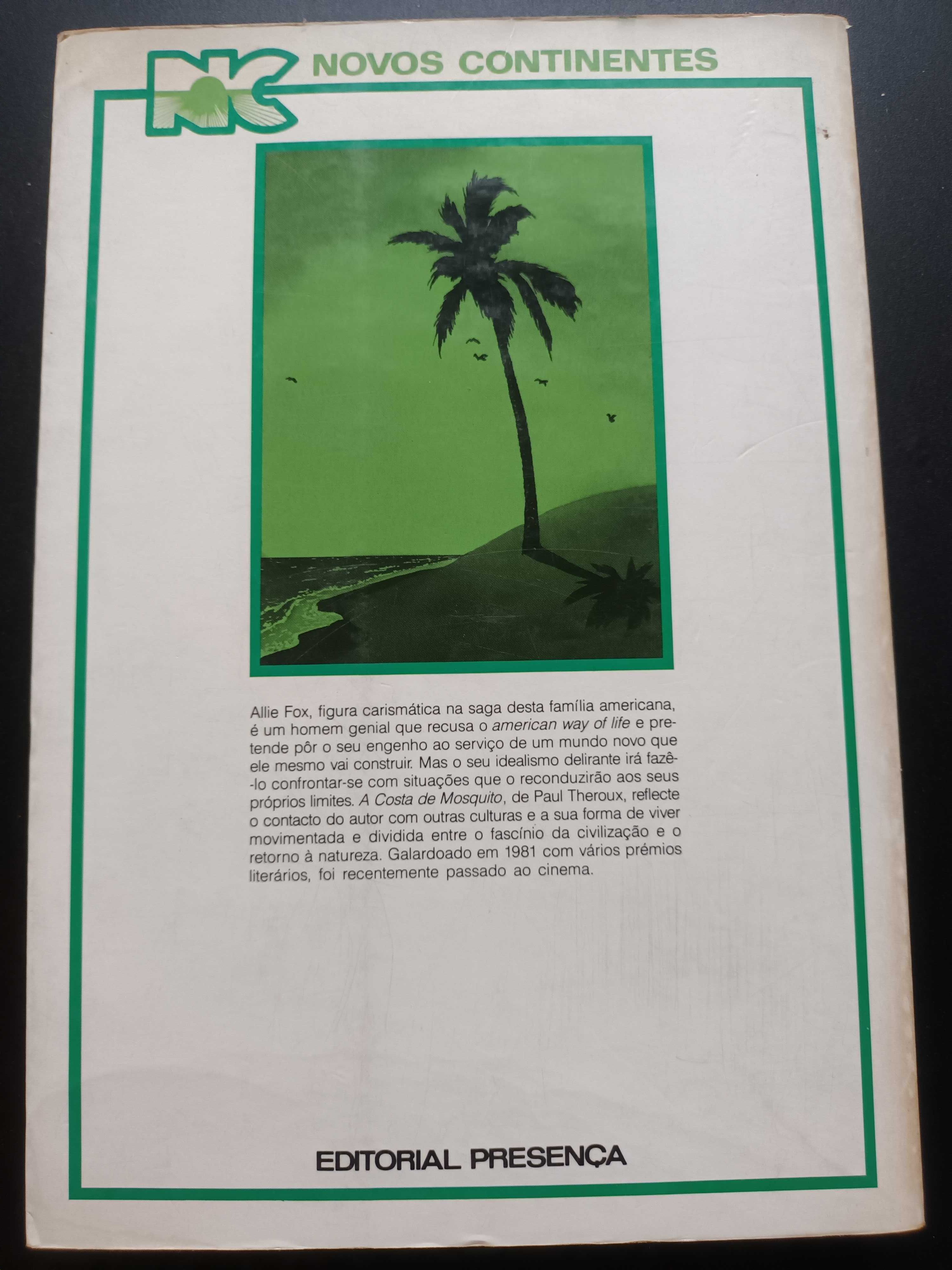 "A Costa de Mosquito" por Paul Theroux - 1ª Edição