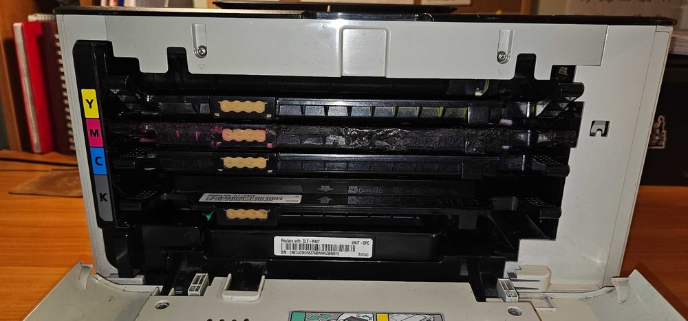 Лазерний кольоровий принтер samsung clp-320 не вмикається