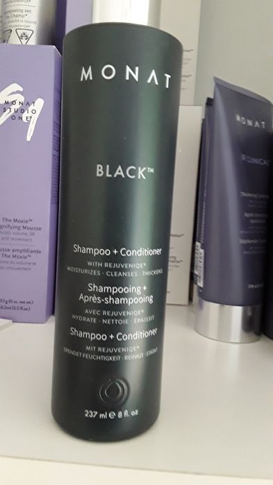 Szampon do włosów 2w1 Black Monat