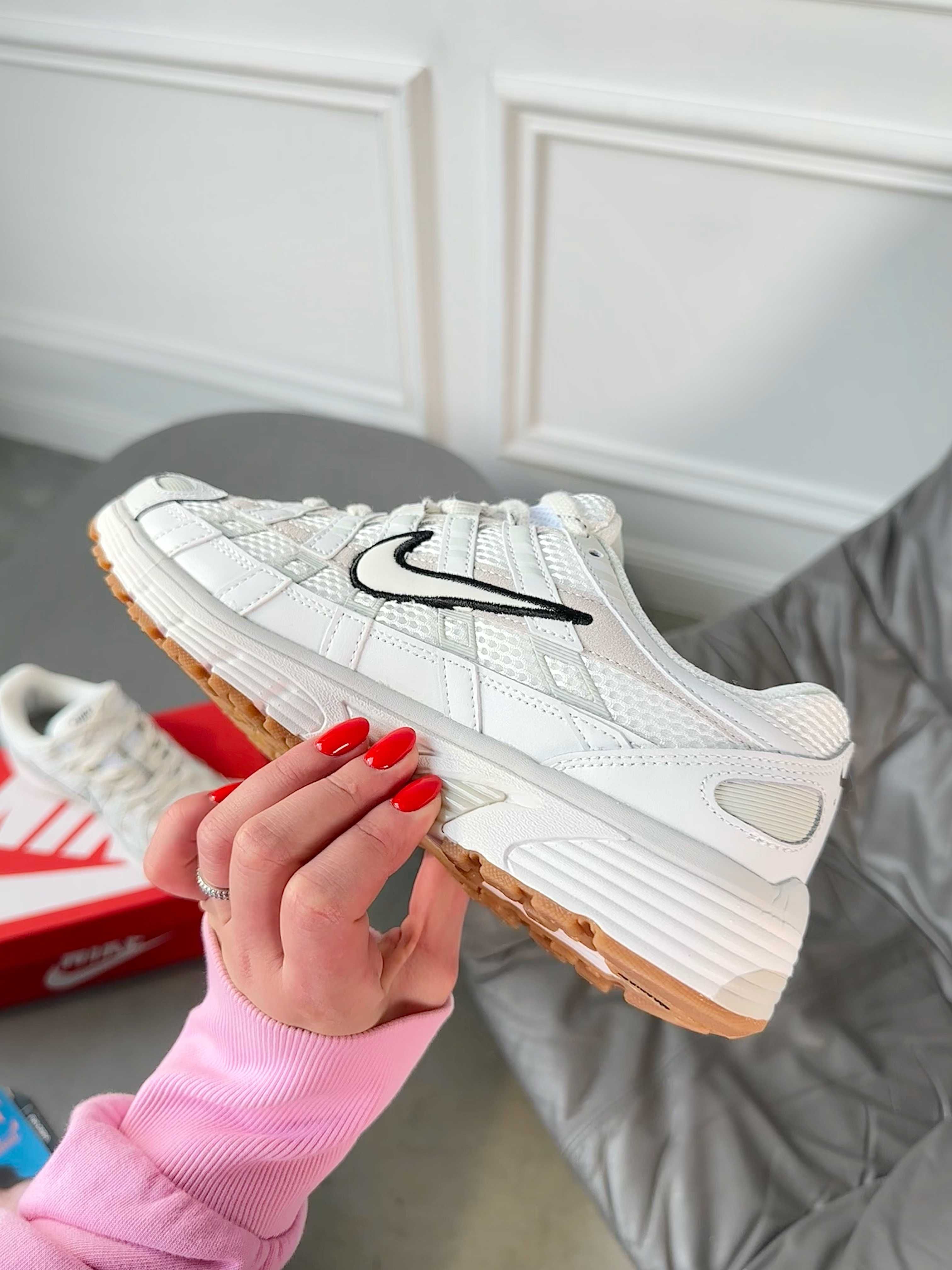 Кросівки Nike P-6000 Summit White Light Bone / кроси Найк П-6000