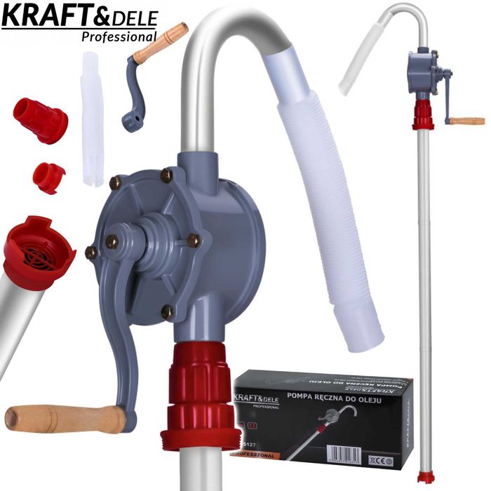 KRAFT&DELE Samozasysająca Manualna Pompa Pompka Ręczna Tłokowa KD5127