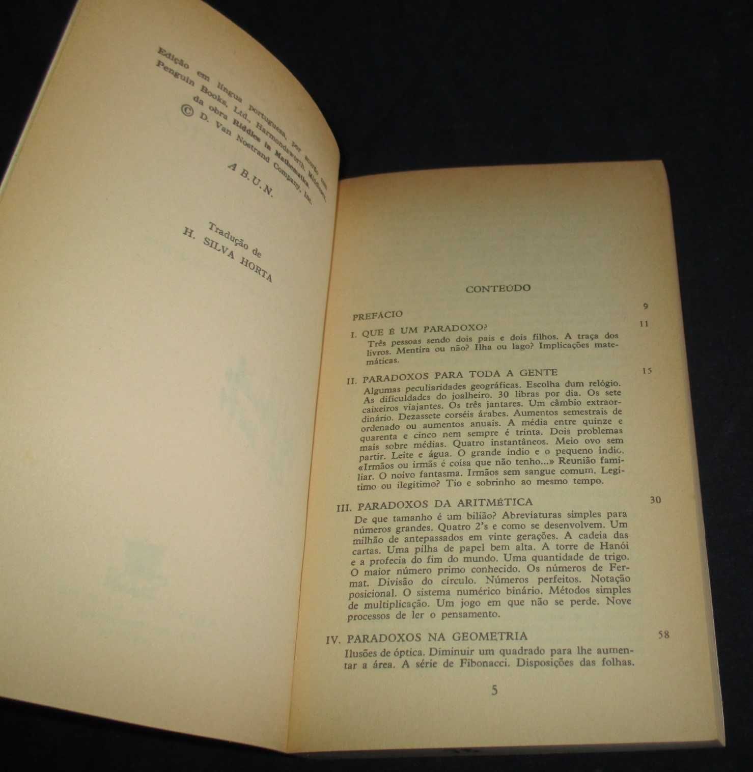 Livro Curiosidades da Matemática Eugene P. Northrop