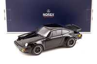 Porsche Turbo 3.3 + 1/18 + Preto + Novo + NOREV + Portes Grátis