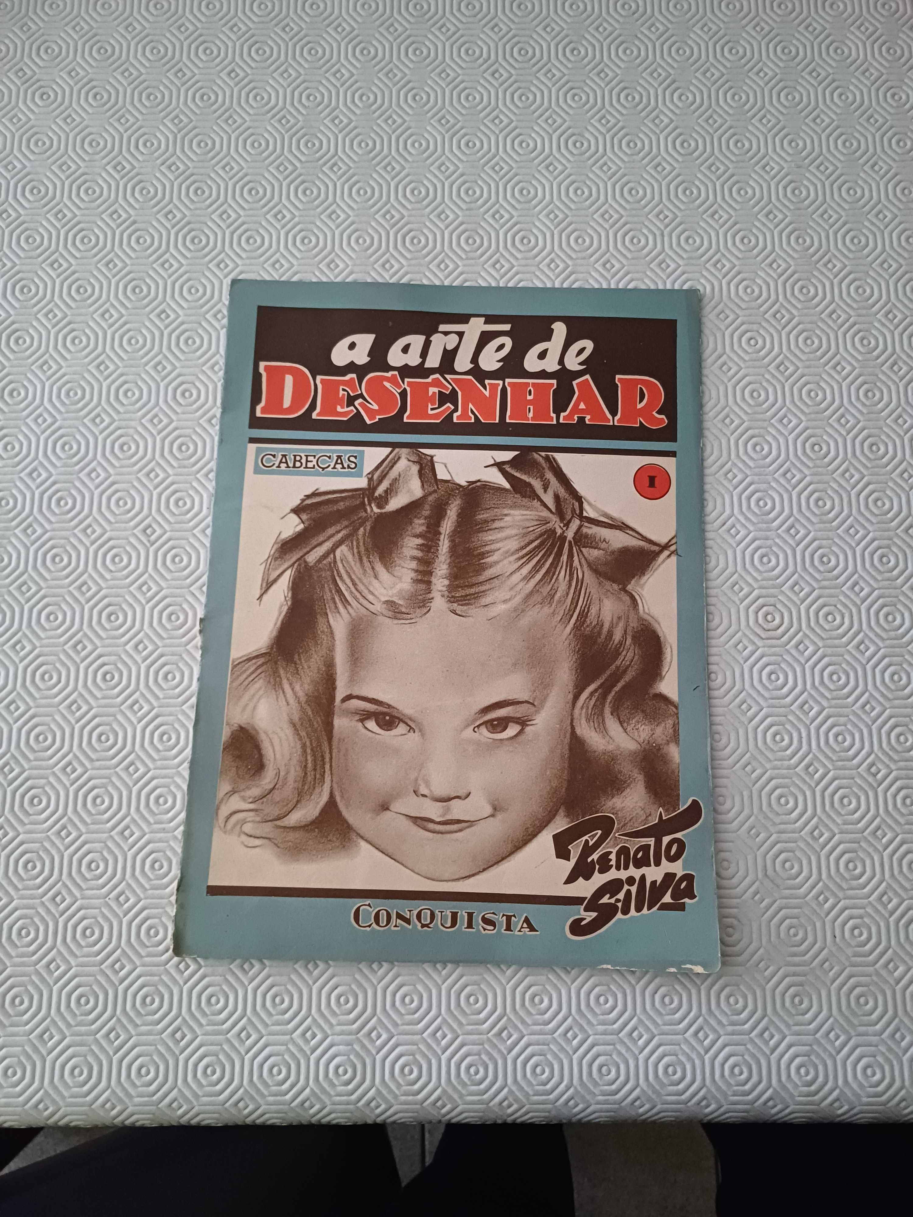 Colecção de revistas antigas sobre desenho