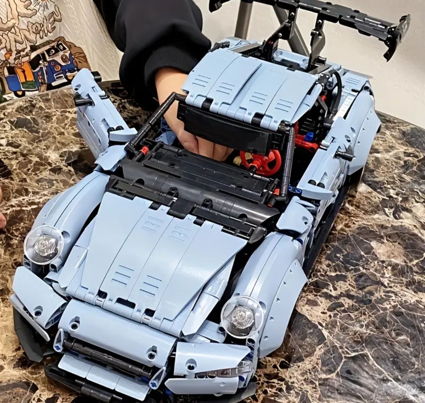 Акція 3+1. 2107 запчастин Авто конструктор Lego машина автомобіль