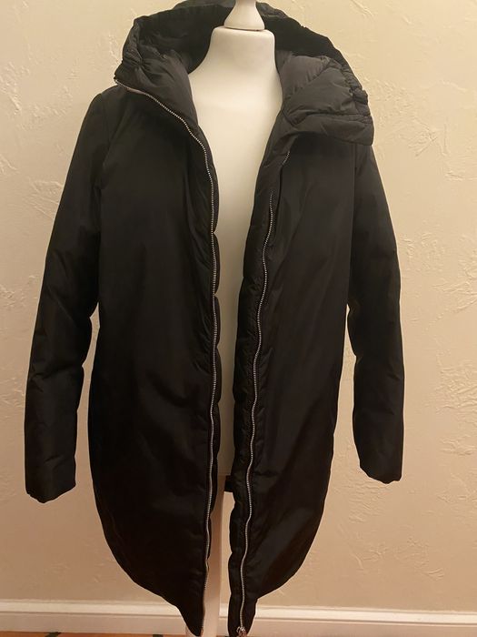 Пуховик «ADD» черного цвета