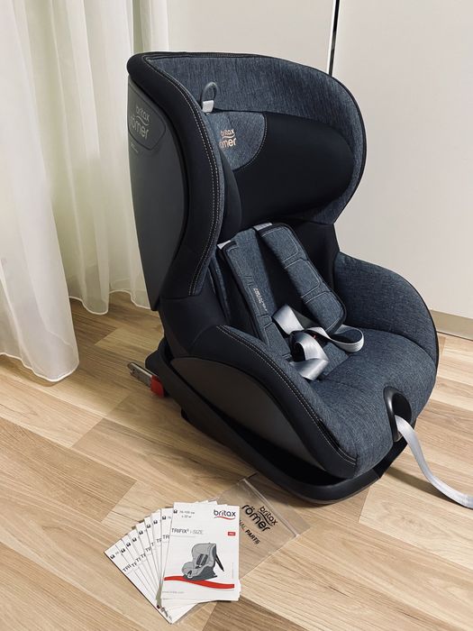Britax Römer TRIFIX2 I-SIZE Blue Marble с 9 мес.до 4,5 лет до 22 кг