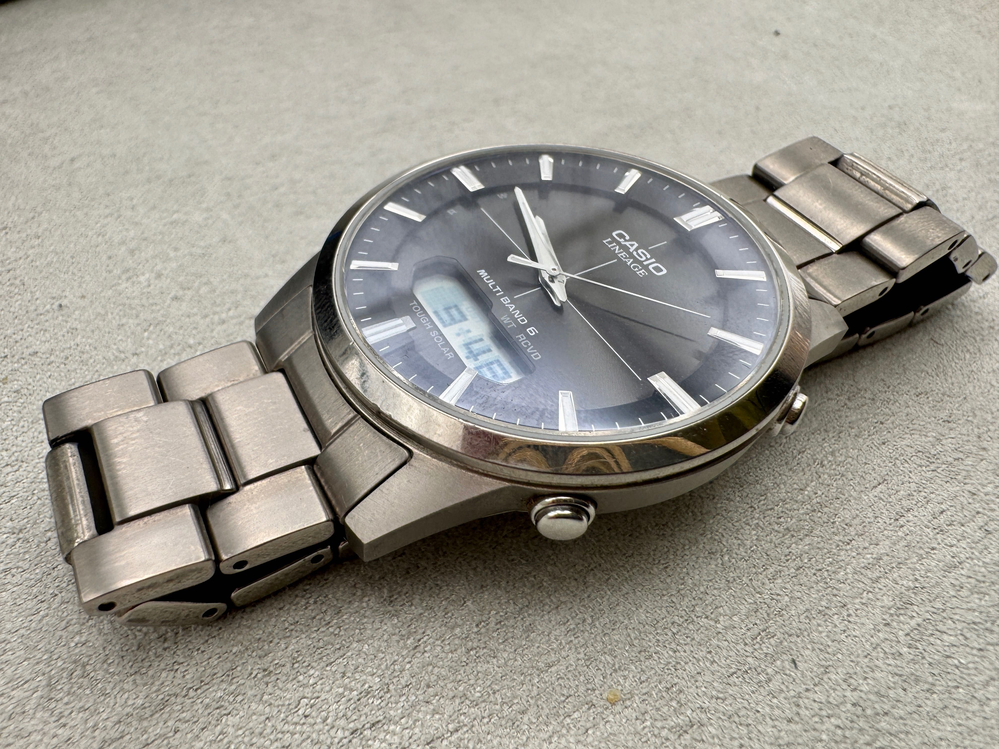 Zegarek męski Casio LCW-M170T Ładowanie Solar Szkło Szafir/Kraków