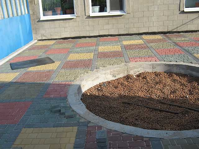 Укладання тротуарної плитки Дніпро.