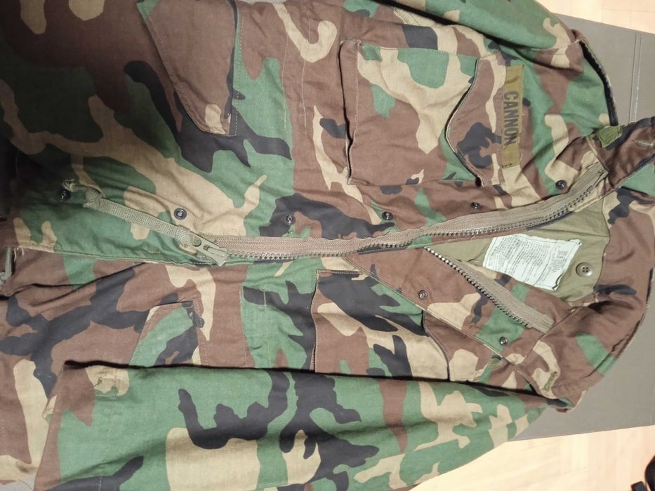 Kurtka wojskowa US Army woodland M 65 S/S ALPHA INDUSTRIES