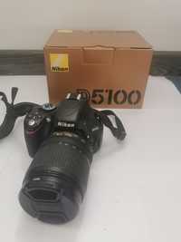 Nikon d5100 + nikon 18-105 + nikon 50 1.8g + akcesoria fotograficzne