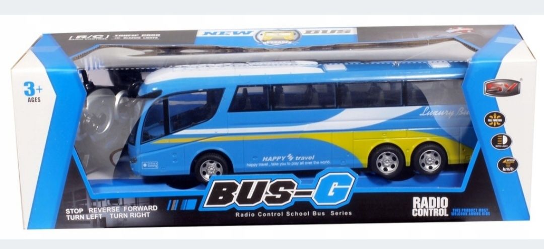 Zdalnie sterowany autobus turystyczny autokar