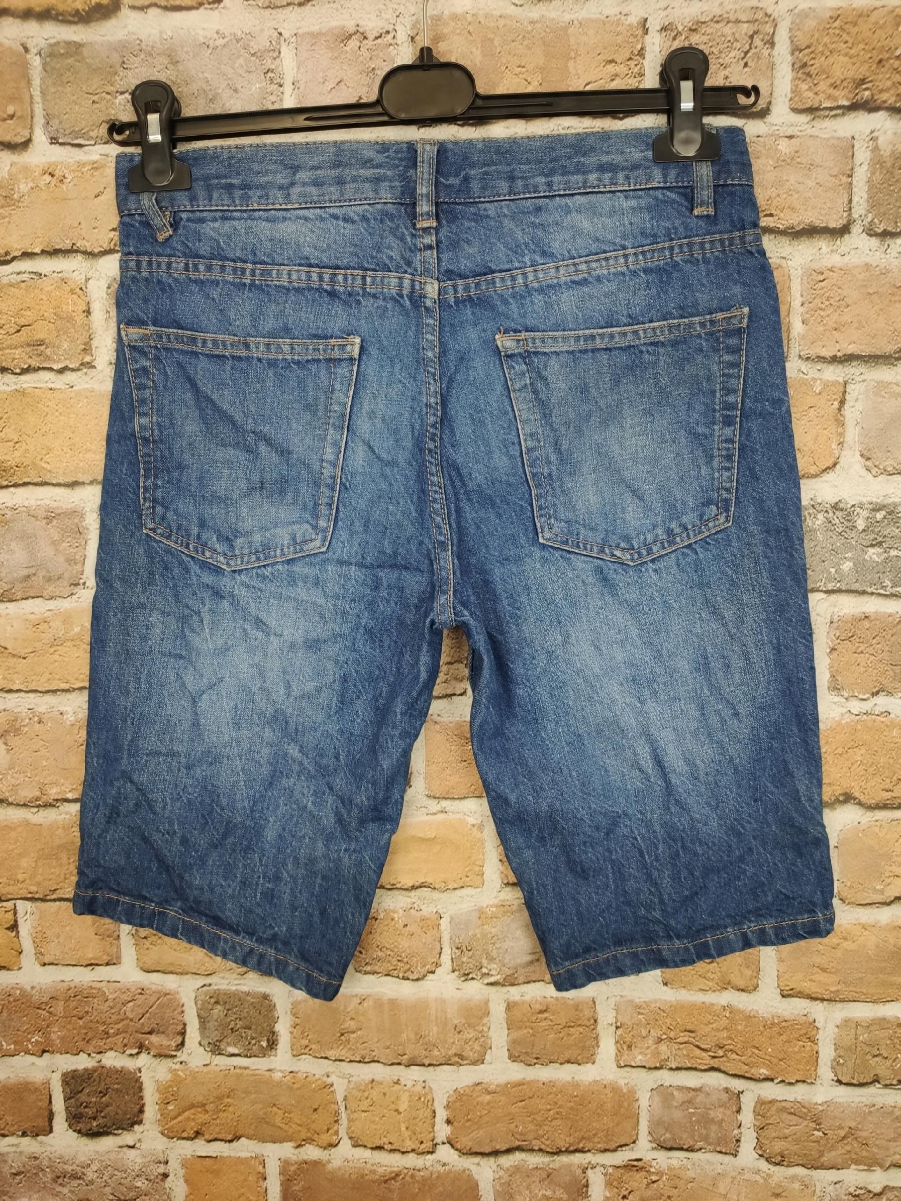 Topman jeansowe spodenki modne męskie rozm 28