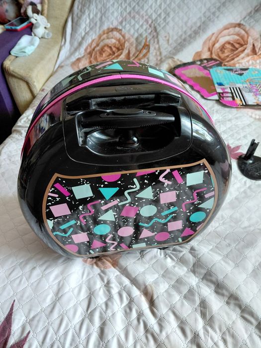 Валіза для лол. Ігровий шкаф для одягу.