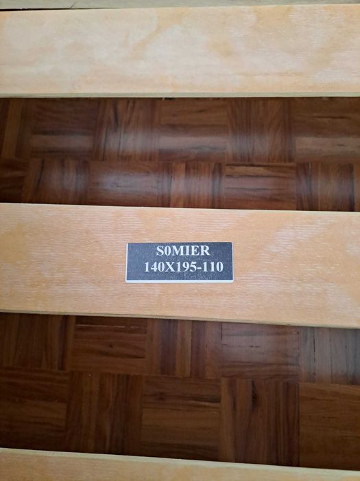 Cama casal + colchão + estrado