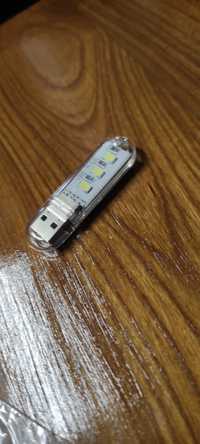 Usb светильник, usb фонарик 3 led флешка