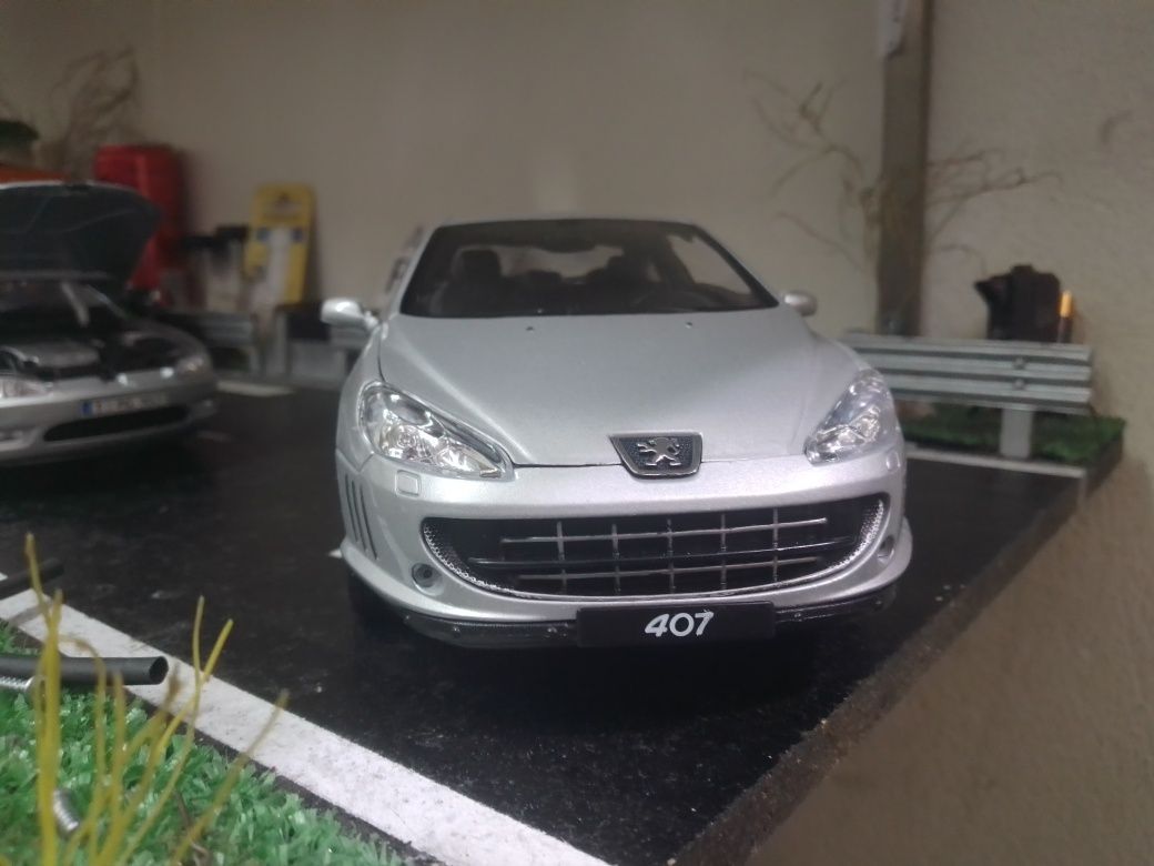 1/18 miniatura Peugeot 407