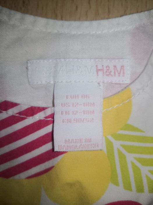 Sukienka w kwiatki rozmiar 86