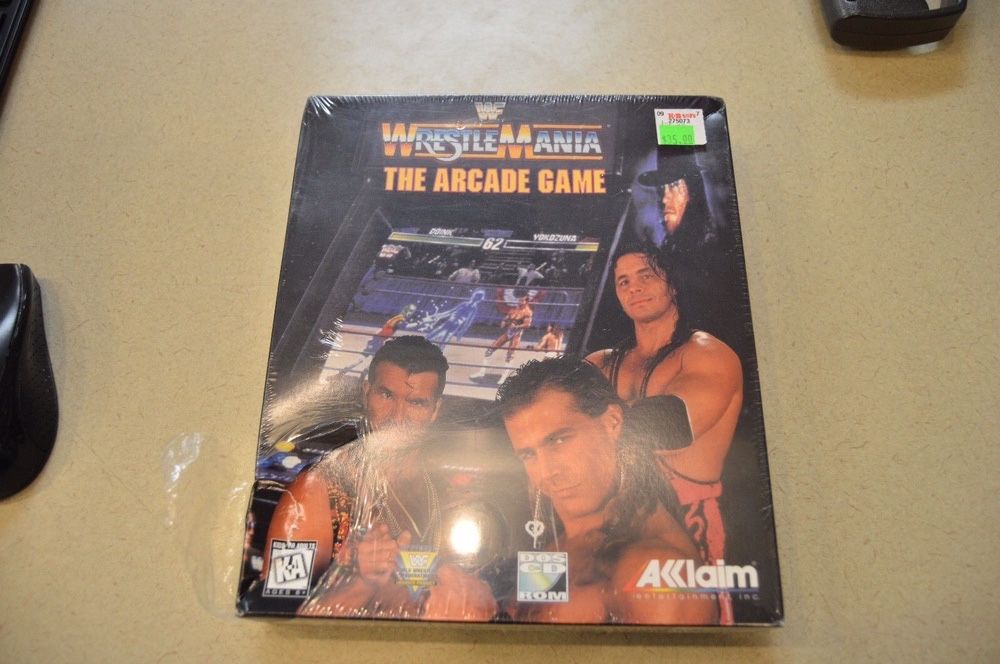 Игра WWF Wrestlemania mortal kombat street fighter tekken