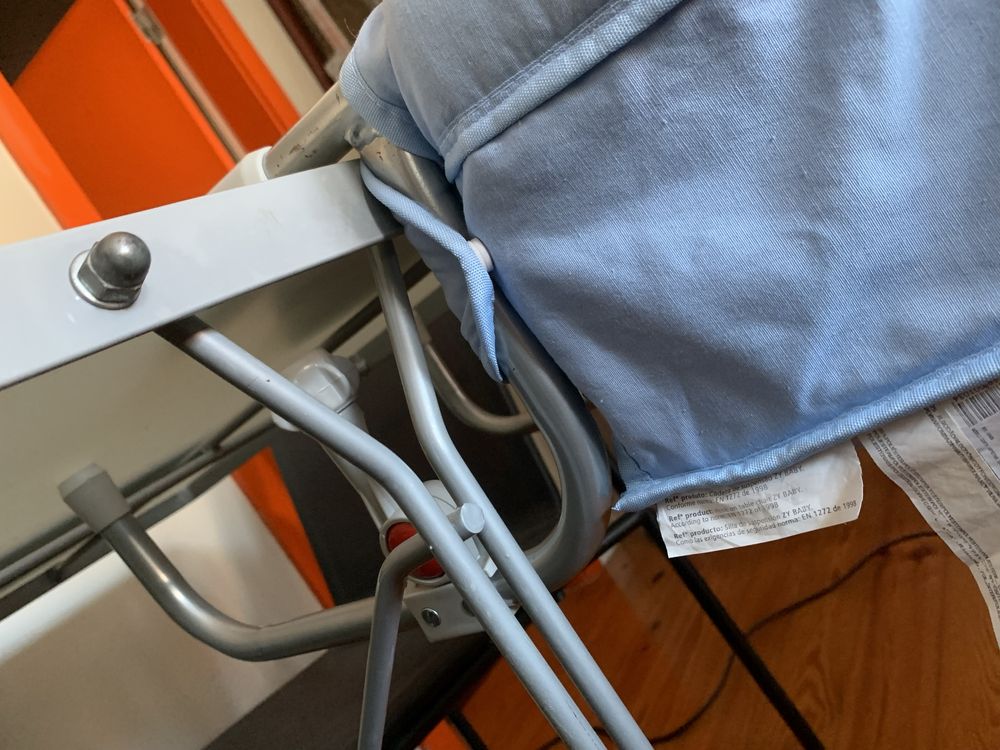 Cadeira de refeição suspensa para bebe