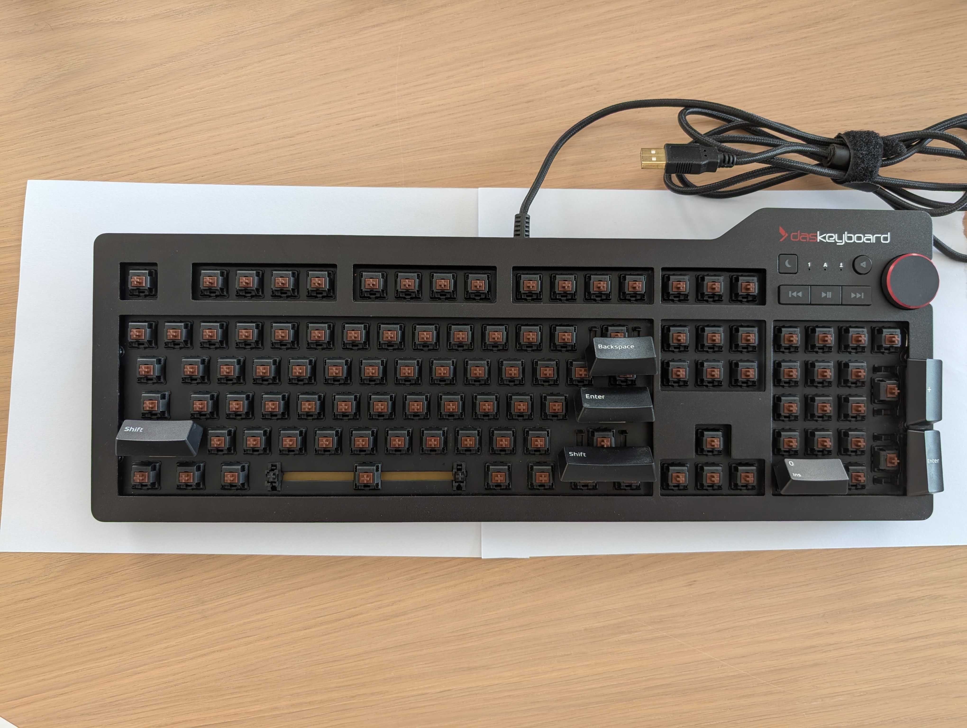 Das Keyboard 4 Professional (Cherry MX Brown) / Daskeyboard