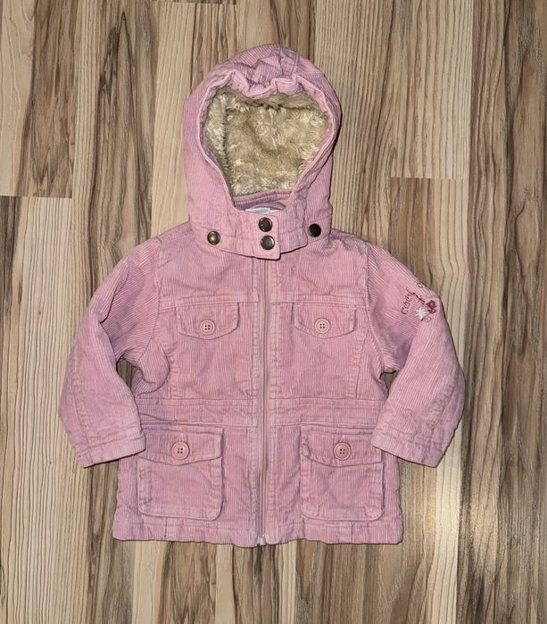 Теплая куртка на девочку 86 размер 1-1,5 года