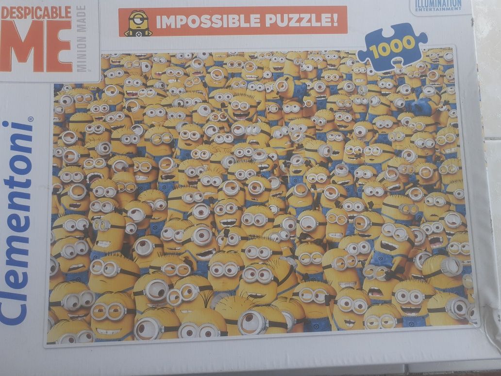 Minions Impossible puzzle, 1000 peças