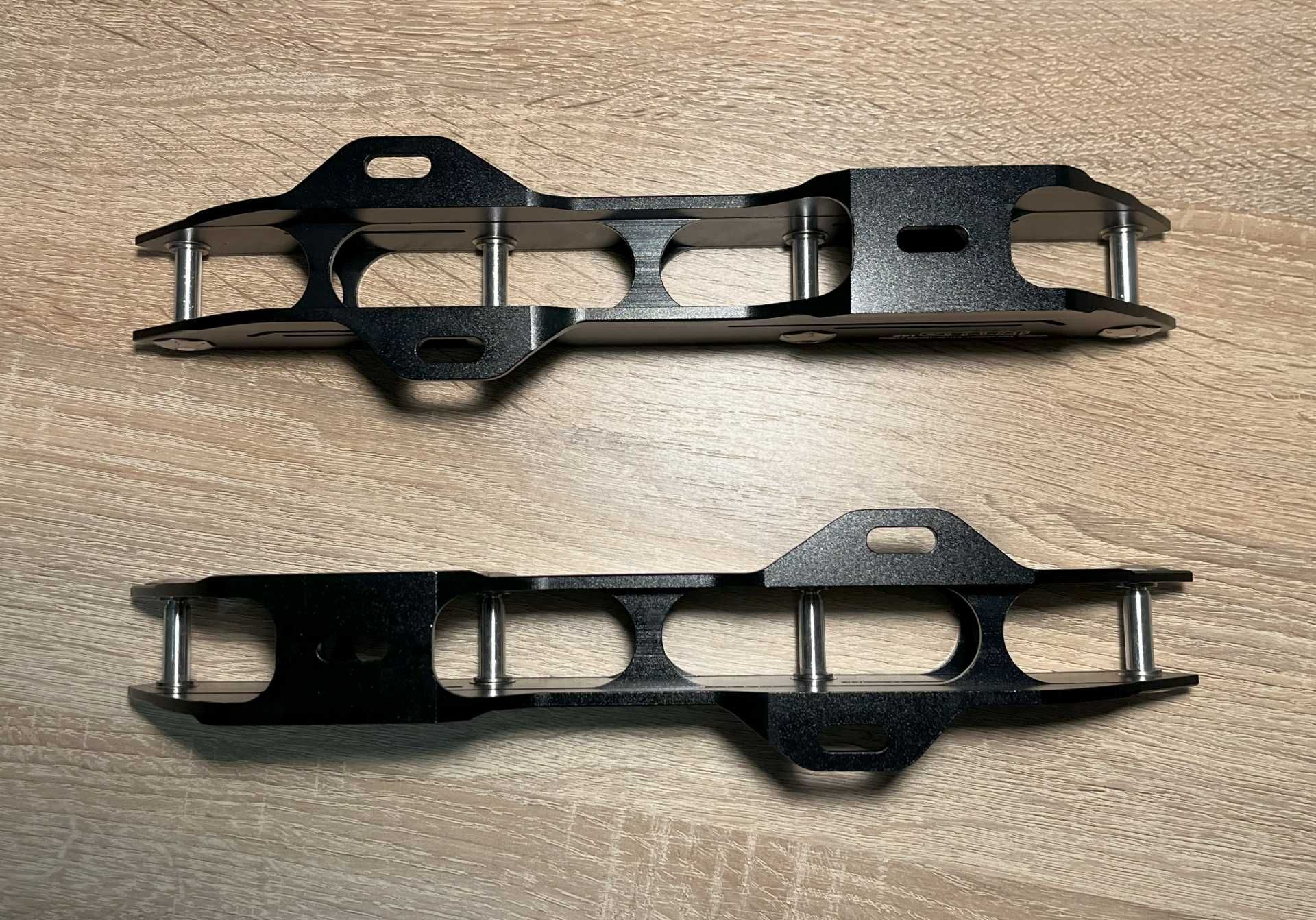 Szyny do rolek Powerslide Combat Rocker 4x90 291mm