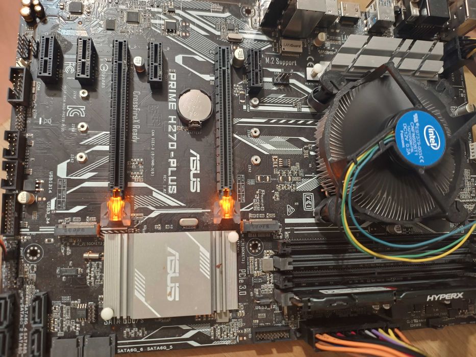 Asus H270-Plus + Pentium G4560 3.5GHz - матплата з процессором