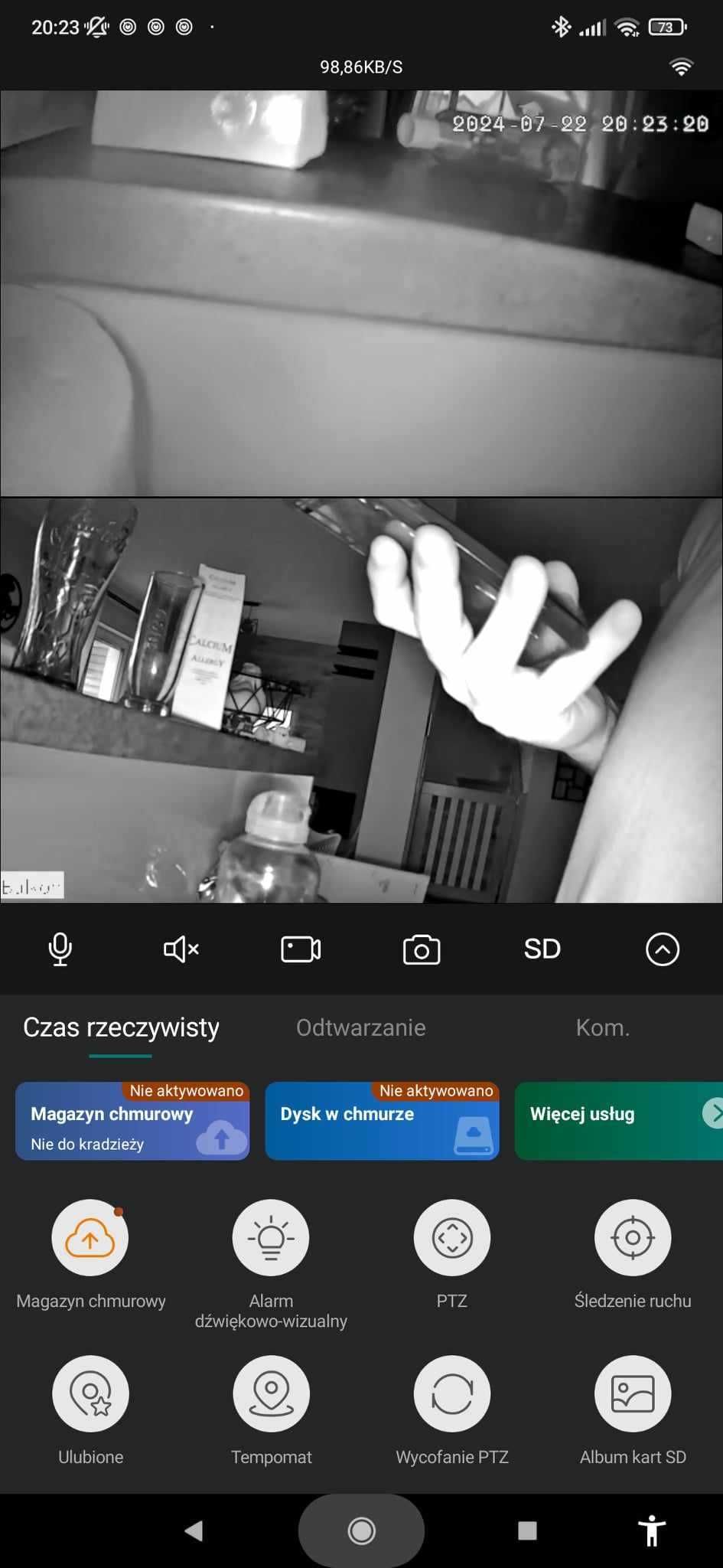 Zewnętrzna kamera monitorująca ENSTER 2K Wi-Fi